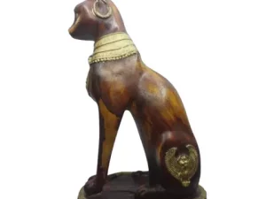 Large Bastet Brown Statue 40cm