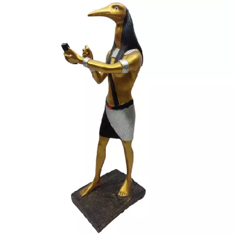 Ibis Statue 30cm Egyptian Decor
