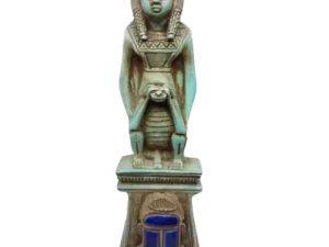 26 cm Baboon Scarab Statue
