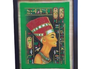 Queen Nefertiti Papyrus Art 30×40cm