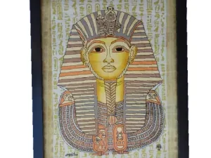 King Tut Papyrus Art 30×40cm
