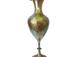 Vintage Brass Vase 25cm
