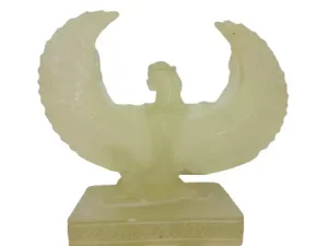 Fluorescent Winged Isis Statue 18cm