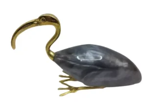 Epoxy Brass Ibis Figurine 21×13cm