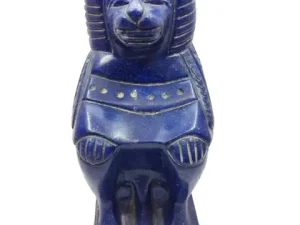 Blue Monkey Statue Lapis 19×11×9cm