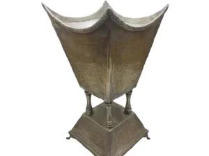 Vintage Silver Incense Burner 30cm