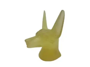 Fluorescent Anubis Head Statue 13cm