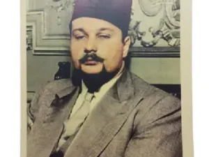 Royal Egyptian Family Vintage Postcard