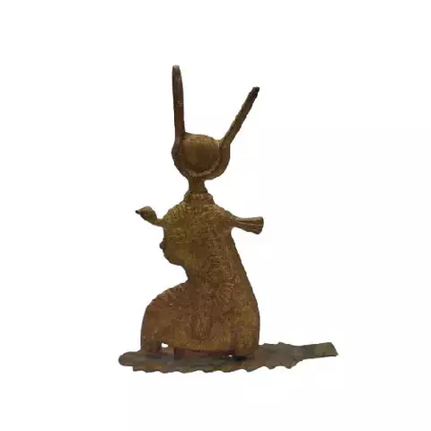 Isis Brass Statue 17cm Vintage