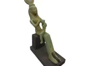 Isis Motherhood Brass Statue 15cm