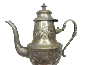 Vintage Silver Arabian Teapot 24cm