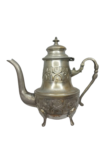 Vintage Silver Arabian Teapot 24cm