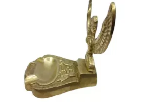 Isis Brass Ashtray 12cm Cube