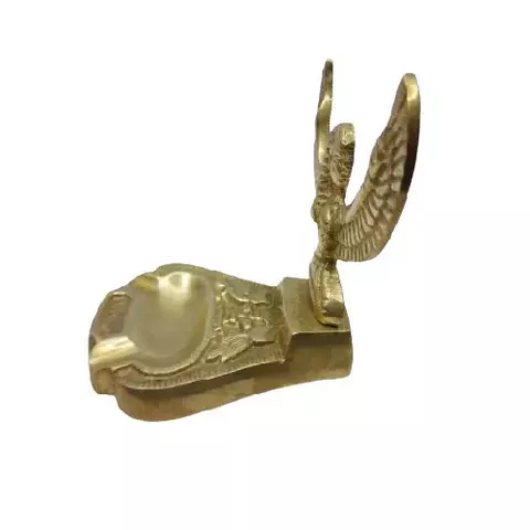 Isis Brass Ashtray 12cm Cube