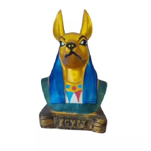Anubis Head Statue – 20cm Stone