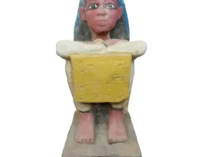 Sitting Priest Statue 17×10cm