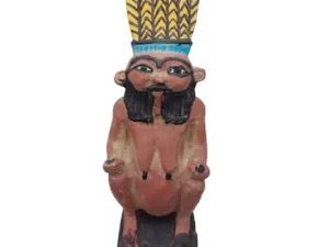 Large Bes Statue Egypt 24cm