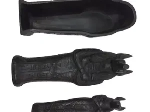 Black Anubis Coffin Figurine 18cm