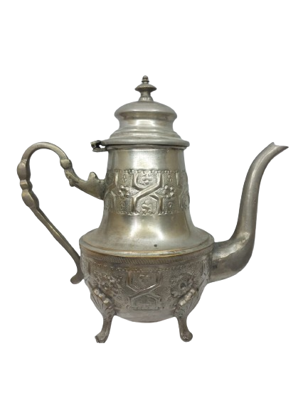 Vintage Silver Arabian Teapot 24cm