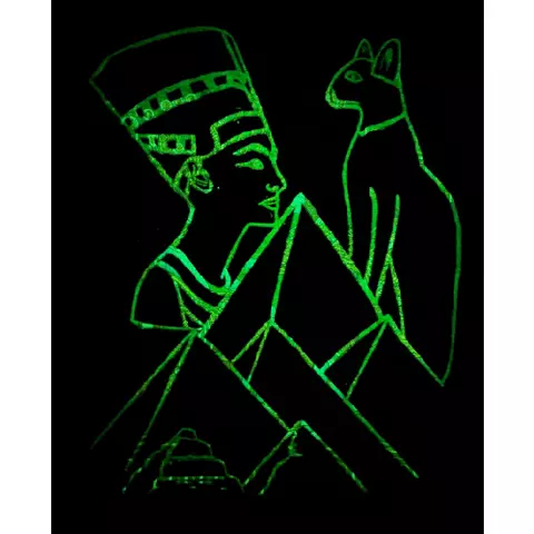 King Tut Papyrus Art 30×40cm