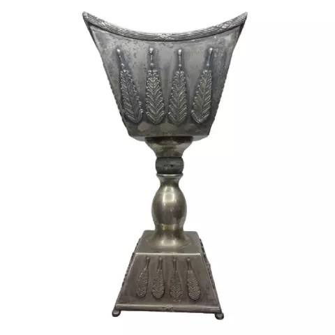 Vintage Silver Incense Burner 28cm