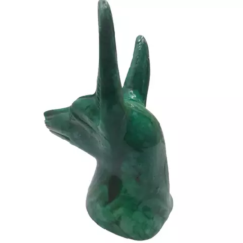 Green Anubis Statue 14cm