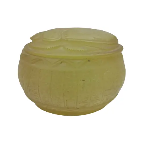 Fluorescent Scarab Storage Box 10cm