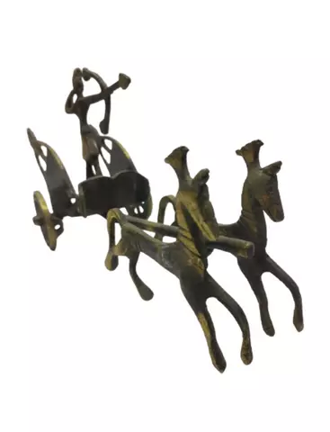 Ramsis Chariot Brass 20×12×8cm