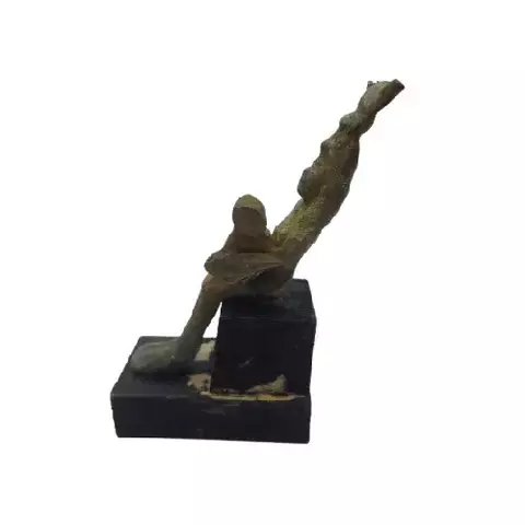 Isis Motherhood Brass Statue 11cm