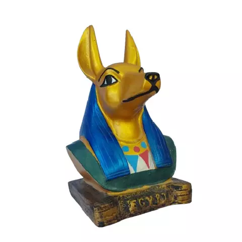 Anubis Head Statue – 20cm Stone