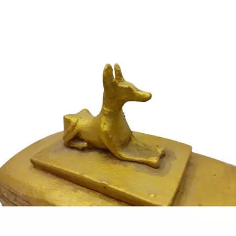 Anubis Golden Storage Box 15x10cm