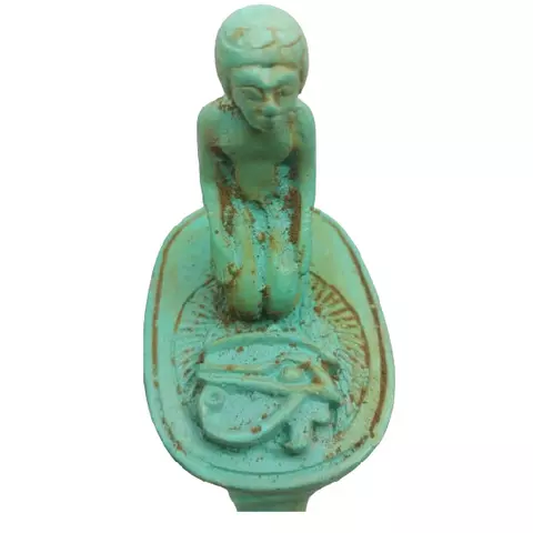 Isis Divine Boat Statue 18cm