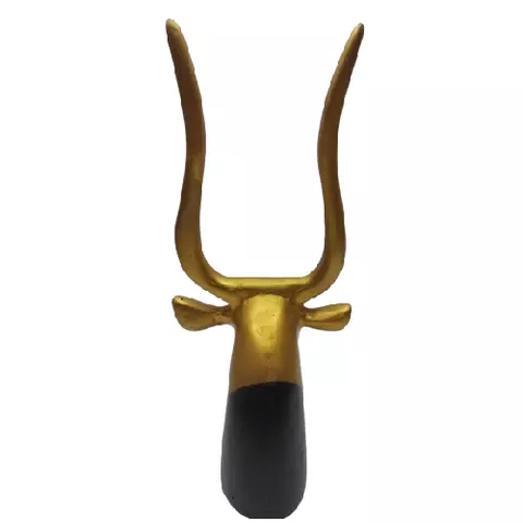 Hathor Cow Head Statue 23cm