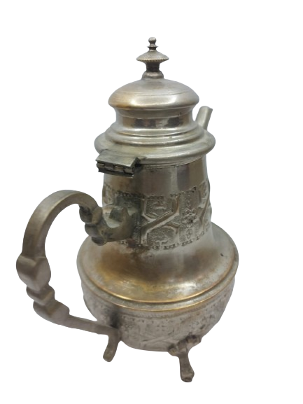 Vintage Silver Arabian Teapot 24cm