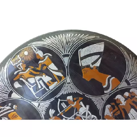 Pharaonic Copper Wall Tray 40cm