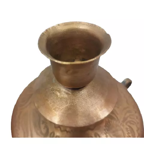 Vintage Copper Candle Holders 12cm