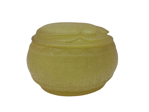 Fluorescent Scarab Storage Box 10cm