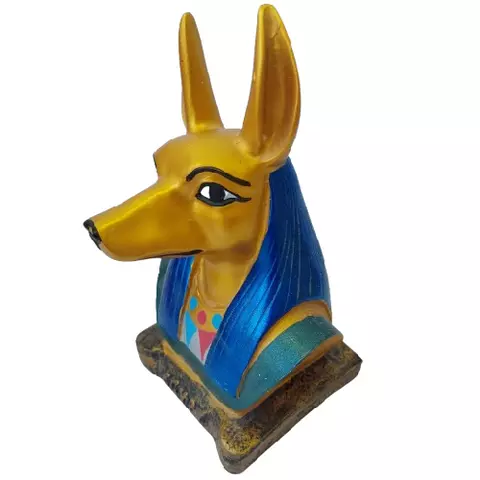 Anubis Head Statue – 20cm Stone