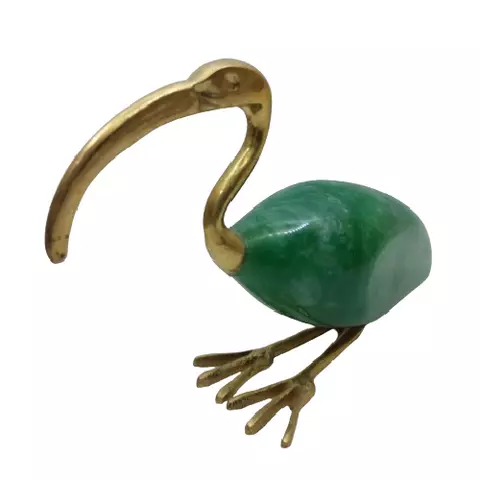 Handcrafted Ibis Figurine Brass 21×13cm