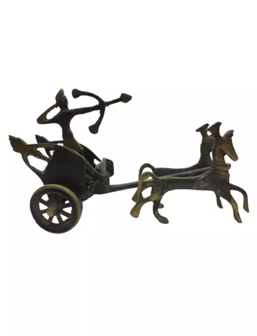 Ramsis Chariot Brass 20×12×8cm