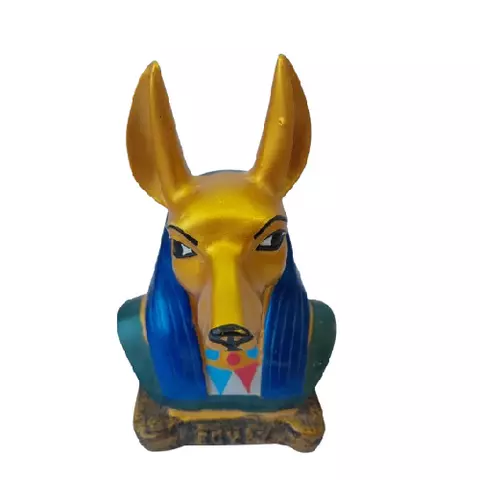 Anubis Head Statue – 20cm Stone