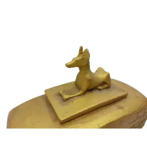 Anubis Golden Storage Box 15x10cm