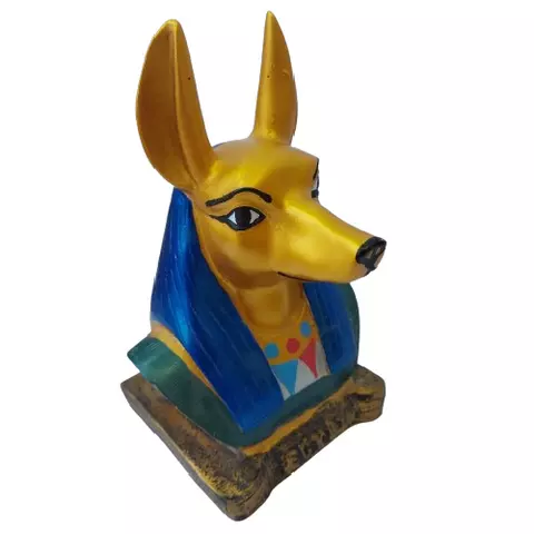Anubis Head Statue – 20cm Stone