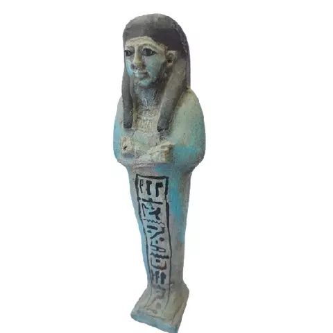 Royal Mummy Statue – 20 cm Handmade Egyptian Sculpture Vintage Pharaonic Handcraft