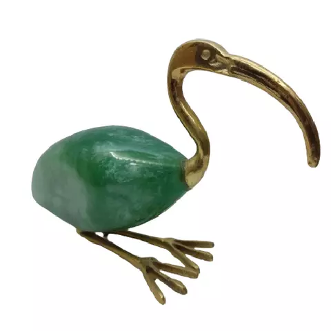 Handcrafted Ibis Figurine Brass 21×13cm