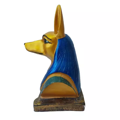 Anubis Head Statue – 20cm Stone