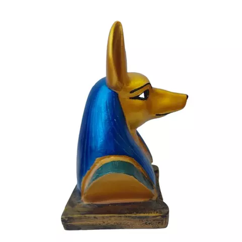 Anubis Head Statue – 20cm Stone