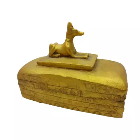 Anubis Golden Storage Box 15x10cm